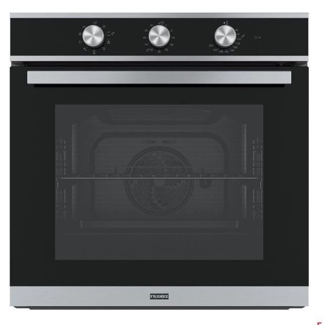 FRANKE FSM 82 H XS BLACK GLASS/INOX FIRIN