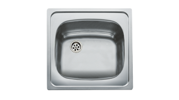 TEKA E50 1B (46,5 X 44) PASLANMAZ ÇELİK EVİYE