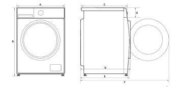 HAFELE ORION 10 KG ÇAMAŞIR MAKİNASI GRİ