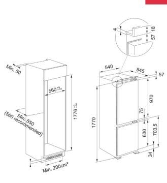 FRANKE FCB 320 TNF NE E ANKASTRE BUZDOLABI