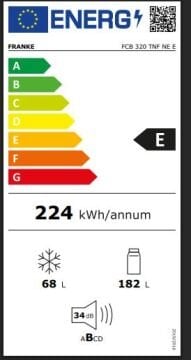 FRANKE FCB 320 TNF NE E ANKASTRE BUZDOLABI