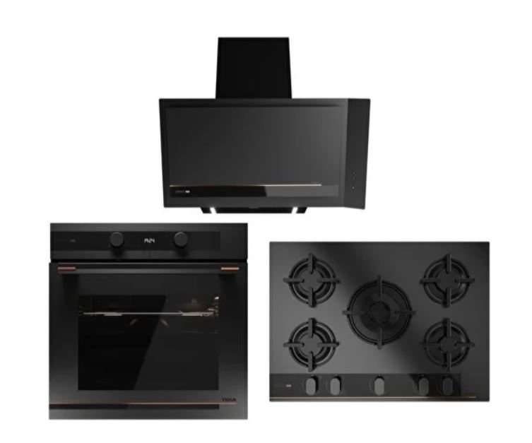 TEKA INFİNİTY G1 EDİTİON ANKASTRE SET (HLB 85-G1 P BM MAESTROPİZZA FIRIN + GBC 75-G1 GB OCAK + DVI 88-G1 EOS BM DAVLUMBAZ)