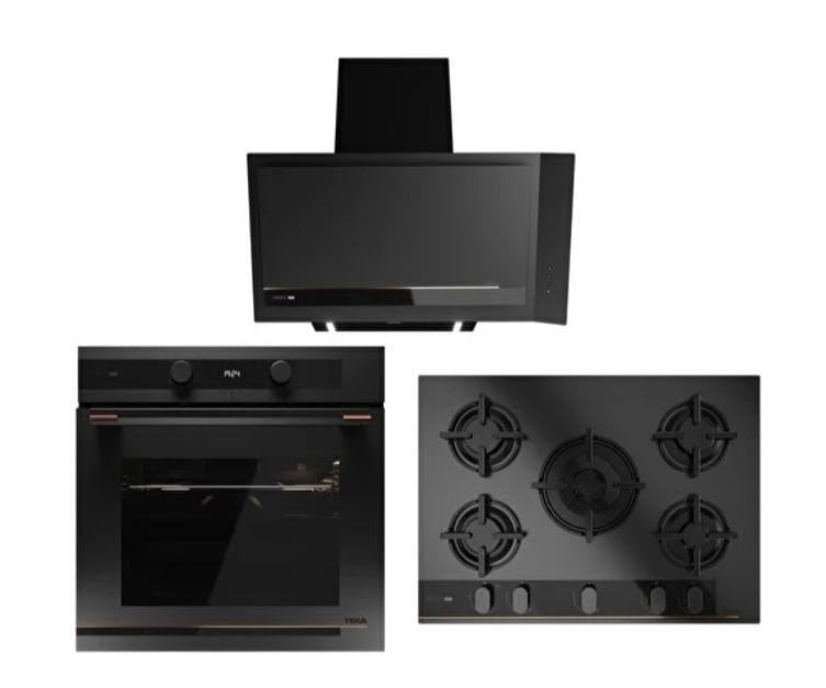 TEKA INFİNİTY G1 EDİTİON ANKASTRE SET (HLB 85-G1 P BM MAESTROPİZZA FIRIN + GBC 75-G1 GB OCAK + DVI 88-G1 EOS BM DAVLUMBAZ)