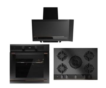 TEKA INFİNİTY G1 EDİTİON ANKASTRE SET (HLB 85-G1 P BM MAESTROPİZZA FIRIN + GBC 75-G1 GB OCAK + DVI 88-G1 EOS BM DAVLUMBAZ)