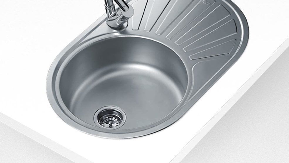 TEKA DR 77 1B 1D ANKASTRE PASLANMAZ ÇELİK EVİYE TEK GÖZ