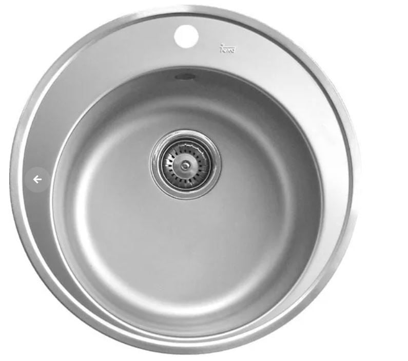 TEKA DEKORLU CENTROVAL PASLANMAZ ÇELİK EVİYE