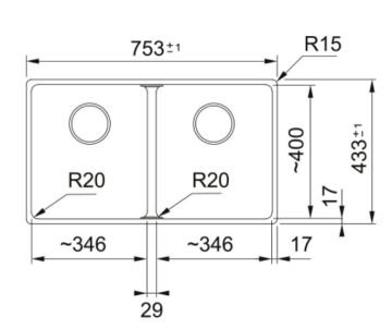 FRANKE MARİS MRG 120-35-35 SLATE GREY EVİYE