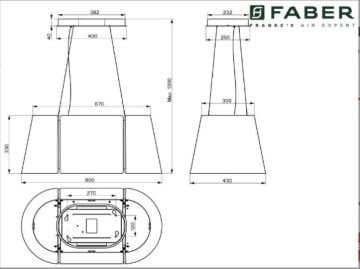 FRANKE FABER BEAT XL BK MATT F80 MAT SİYAH ADA DAVLUMBAZ
