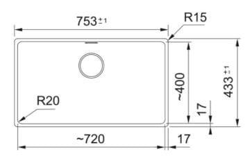 FRANKE MARIS MRG 110-72 SAHARA GRANİT EVİYE