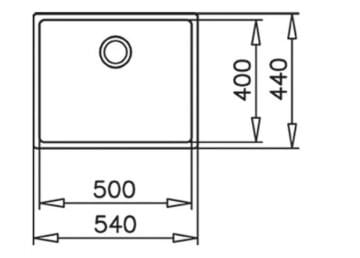 TEKA BE LINEA 50.40 RS15 PASLANMAZ ÇELİK EVİYE