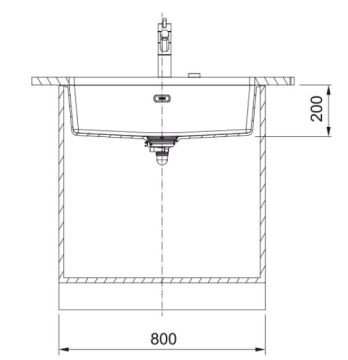 FRANKE MARIS MRG 110-72 SAHARA GRANİT EVİYE