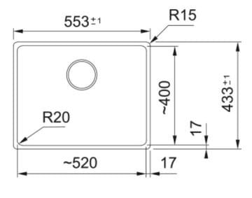 FRANKE MARİS MRG 110-52 SAHARA GRANİT EVİYE