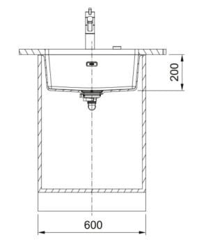 FRANKE MARİS MRG 110-52 SAHARA GRANİT EVİYE