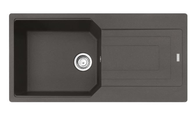 FRANKE SLATE GREY URBAN UBG 611-100 TEK GÖZLÜ GRANİT EVİYE