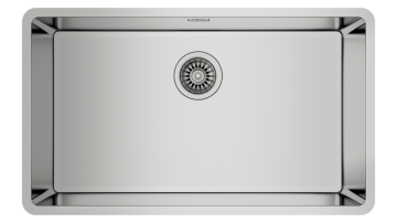 TEKA LİNEA RS15 71.40 OLUN TEK HAZNELİ UNDERMOUNT PASLANMAZ ÇELİK EVYE