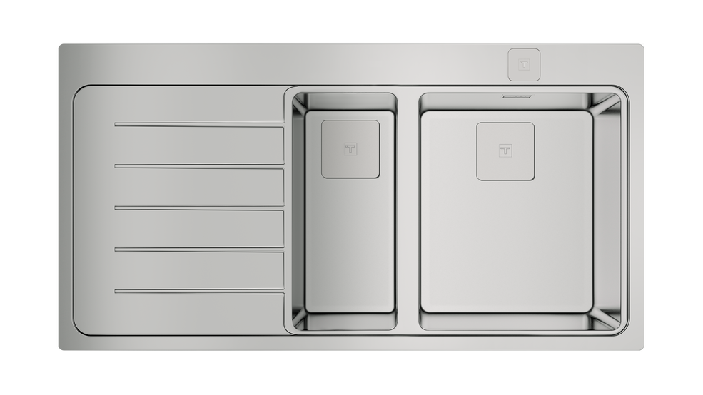 TEKA ZENIT RS15 1½B 1D AUTO ANKASTRE PURELİNE PASLANMAZ ÇELİK EVYE