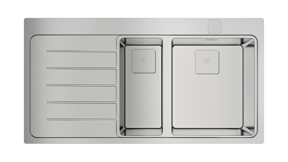 TEKA ZENIT RS15 1½B 1D AUTO ANKASTRE PURELİNE PASLANMAZ ÇELİK EVYE