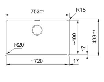 FRANKE SLATE GRAY MARIS MRG 110-72 GRANİT EVİYE