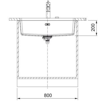 FRANKE SLATE GRAY MARIS MRG 110-72 GRANİT EVİYE