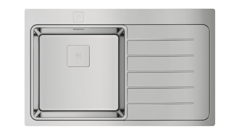 TEKA ZENIT RS15 1B 1D R 86 AUTO ANKASTRE PASLANMAZ ÇELİK EVYE BİR KASE VE BİR SÜZGEÇ (SAĞ)