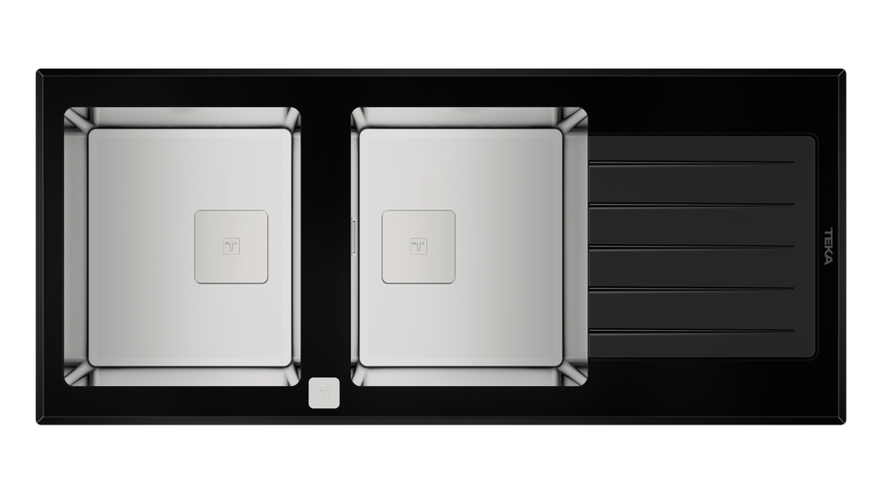 TEKA DIAMOND RS15 2B 1D WST BLACK SİYAH CAM EVYE 115160007