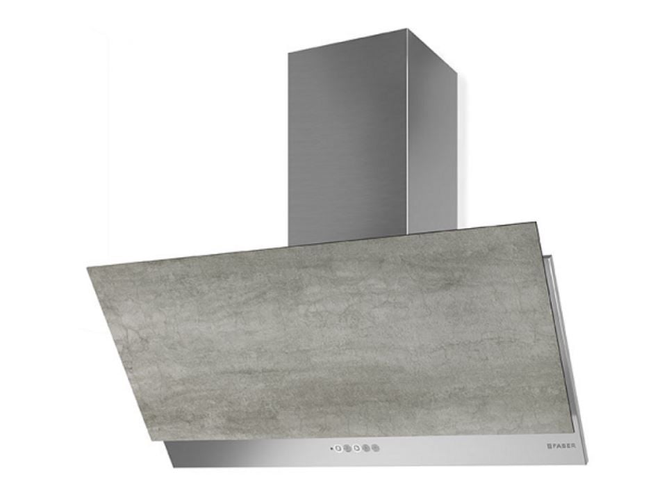 TEŞHİR FRANKE FABER GREXİA LG/X A90 AÇIK GRİ/PORSELEN DUVAR TİPİ DAVLUMBAZ