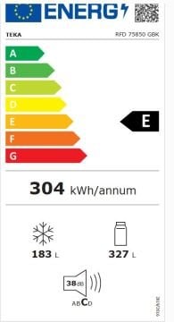 TEKA RFD 75850 GBK EU CAM BUZDOLABI