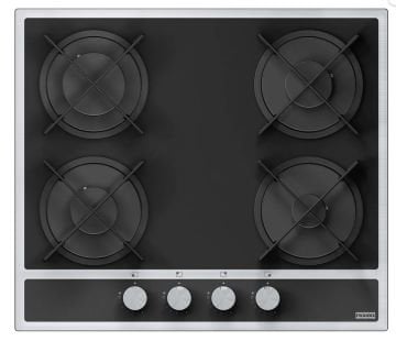 TEŞHİR FRANKE MARİS FHMA 604 4G ML E SİYAH+ İNOX CAM OCAK