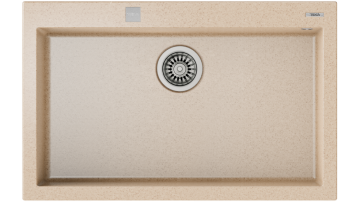 TEKA FORSQUARE 72.40 TG TEK HAZNELİ TEZGAHÜSTÜ/TEZGAHASIFIR (FLUSH) PASLANMAZ ÇELİK EVİYE