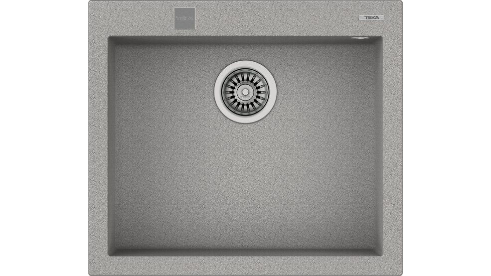 TEKA FORSQUARE 50.40 TG TEK HAZNELİ TEZGAHÜSTÜ/TEZGAHASIFIR (FLUSH) PASLANMAZ ÇELİK EVİYE