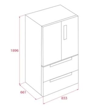 TEKA RFD 77825 GBK EU SOLO BUZDOLABI
