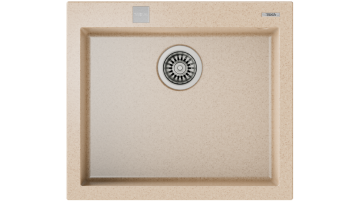 TEKA FORSQUARE 50.40 TG TEK HAZNELİ TEZGAHÜSTÜ/TEZGAHASIFIR (FLUSH) PASLANMAZ ÇELİK EVİYE