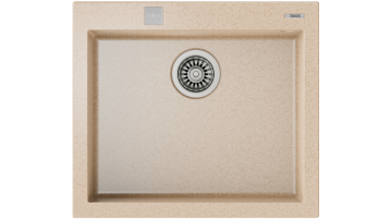 TEKA FORSQUARE 50.40 TG TEK HAZNELİ TEZGAHÜSTÜ/TEZGAHASIFIR (FLUSH) PASLANMAZ ÇELİK EVİYE
