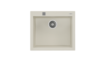 TEKA FORSQUARE 50.40 TG TEK HAZNELİ TEZGAHÜSTÜ/TEZGAHASIFIR (FLUSH) PASLANMAZ ÇELİK EVİYE