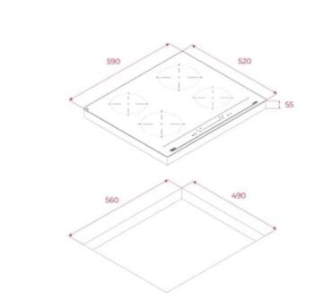 TEKA IBC 64100 SSS BK İNDÜKSİYONLU OCAK