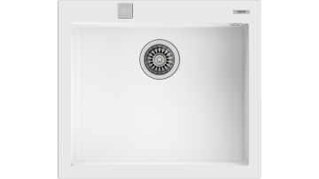 TEKA FORSQUARE 50.40 TG TEK HAZNELİ TEZGAHÜSTÜ/TEZGAHASIFIR (FLUSH) PASLANMAZ ÇELİK EVİYE