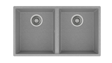 TEKA SQUARE 760 TG ÇİFT HAZNELİ TEZGAHALTI TEGRANİTE EVİYE