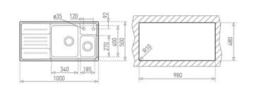 TEKA STAGE 60 B SAĞ DAMLALIKLI PASLANMAZ ÇELİK EVİYE