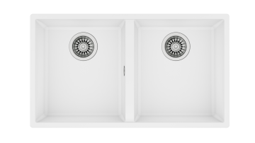 TEKA SQUARE 2B 760 TG ÇİFT HAZNELİ TEZGAHALTI TEGRANİTE EVİYE