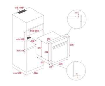 TEKA HLB 840 BEYAZ FIRIN