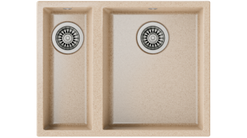 TEKA SQUARE 560 TG ÇİFT HAZNELİ TEZGAHALTI TEGRANİTE EVİYE