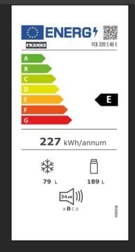 FRANKE FCB 320 S NE E BUZDOLABI