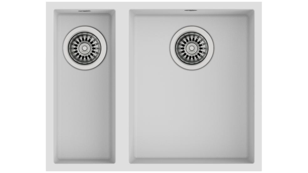 TEKA SQUARE 560 TG ÇİFT HAZNELİ TEZGAHALTI TEGRANİTE EVİYE