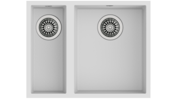 TEKA SQUARE 560 TG ÇİFT HAZNELİ TEZGAHALTI TEGRANİTE EVİYE