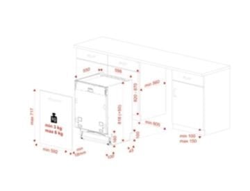 TEŞHİR TEKA DFI 46700 TAM ANKASTRE BULAŞIK MAKİNESİ