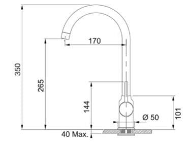 TEŞHİR FRANKE POLA /MATRİX KROM ARMATÜR