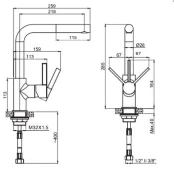 TEŞHİR MARMORİN SWARM SPİRALLİ TITANIUM STELL METALIC GRİ DUŞLAMALI SPİRALLİ GRİ ARMATÜR
