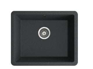 TEŞHİR MARMORİN FADO 560 1K TEK GÖZLÜ SİYAH EVİYE