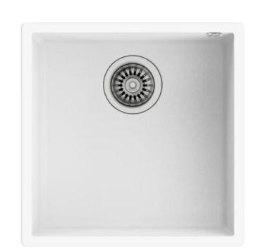 TEKA SQUARE 40.40 TG Tek Hazneli Tezgahaltı Tegranite Eviye