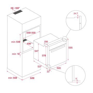 TEŞHİR TEKA HSB 646 SS FRYMASTER KUTUSU İLE AİRFRY FIRIN